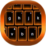 Logo of Orange Neon Go Keyboard android Application 